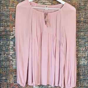 Pink blouse